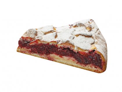 Пирог "Вишневый сад" с вишней в сливках