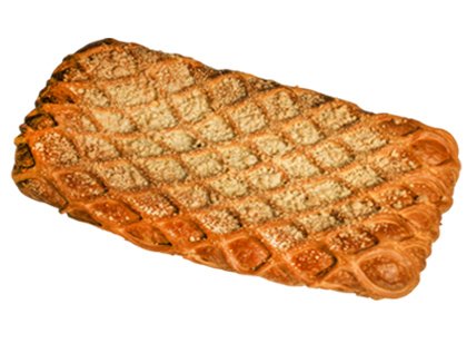 Пирог из слоеного теста Штрудель  с яблоками