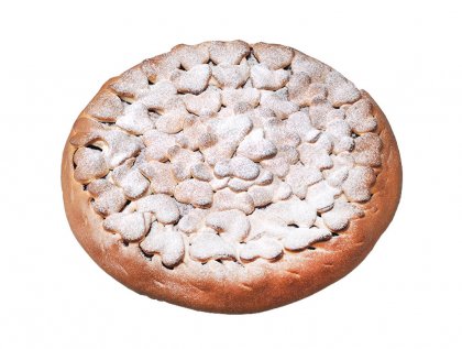 Пирог "Вишневый сад" с вишней в сливках