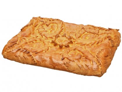 Сдобный пирог с мясом
