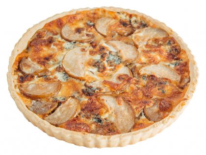 Тарт с грушей и горгонзолой